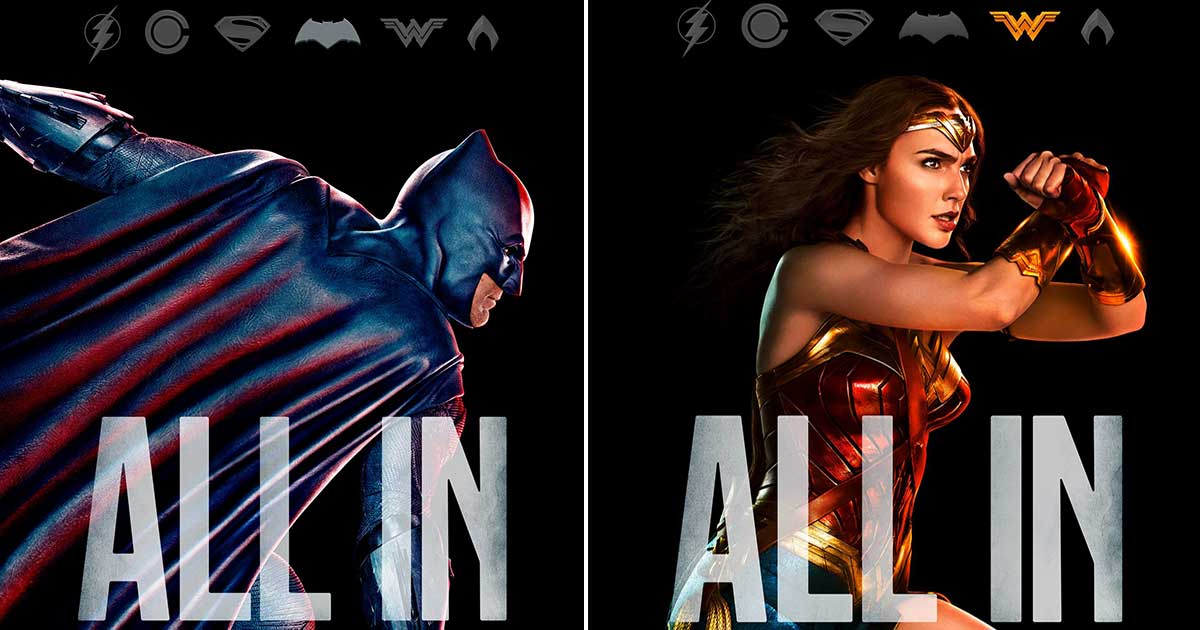 New Justice League Trailer Announced; Posters Released for NYCC